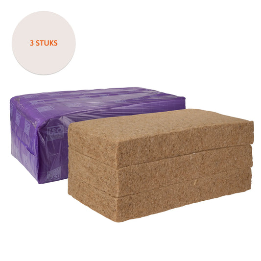 Isovlas isolatieplaat PL150 - Rd3.94 - 120x60x15cm - 3st - 2.16m2